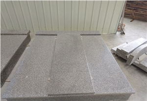 China G603 Tombstone Light Grey Granite Headstone Cheap