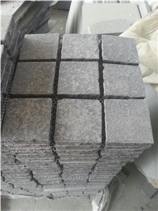 G684 Basalt Cube Stone Flamed