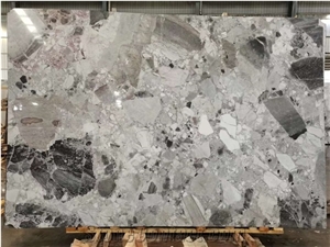 Chinese Da Vinci Grey Marble Slabs And Tiles