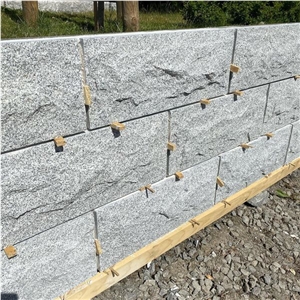 Granite Mushroomed Stone Cladding Exterior Garden Wall Tiles