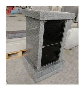 2 Niche Imperial Grey Granite Columbairum For Cremation
