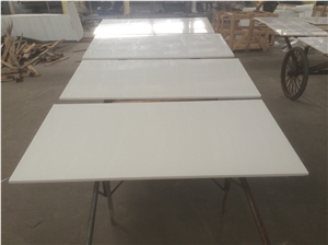 3Th Generation Pure Super White Nano Glass Crystallized Artificial Marble Slabs