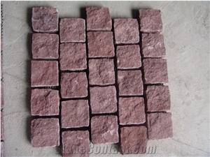Own Quarry Dayang Red Porphyry Cubes