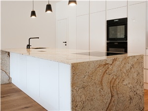 Vitoria Brown Granite Kitchen Countertop