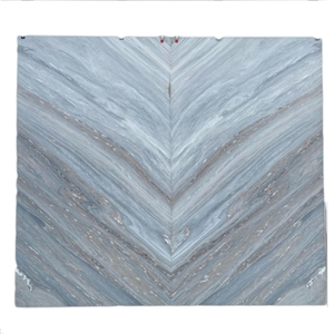 Blue Wooden Vein Marble Slab, China Blue Marble