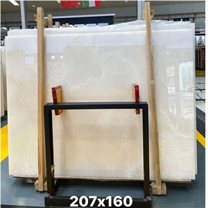 Pure White Jade Natural Onyx Slabs