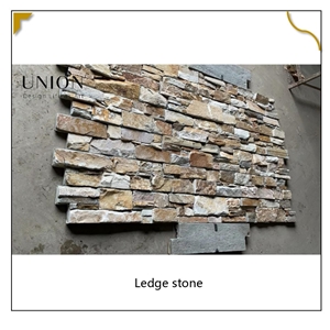 UNION DECO Slate Cladding Stone Panel Wall Stacked Stone