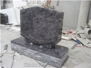 Vizag Blue Tombstone Headstone Monument