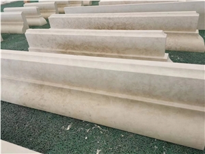 Agarwood Beige Marble Skirting Border Decos Ogee Molding