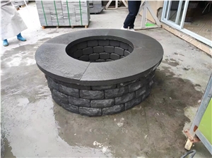 Also Known As Bluestone, China Black Sandstone Flamed Pavers