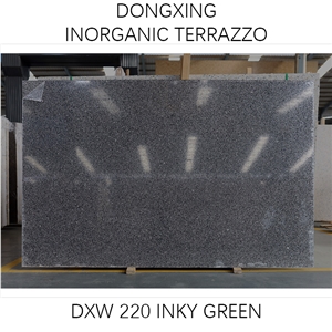DXW216 Ink Black Terrazzo Artificial Stone