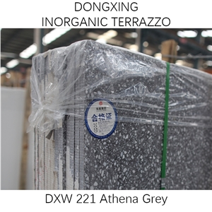 DXW221 Athena Grey Terrazzo Artificial Stone