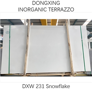 DXW231 Snowflake White Inorganic Terrazzo
