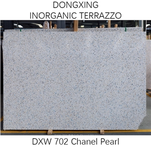 DXW702 Chanel White Terrazzo White Color Precast Terrazzo