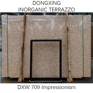 DXW709 Vangogh Terrazzo Stone Sculpture Cement Terrazzo