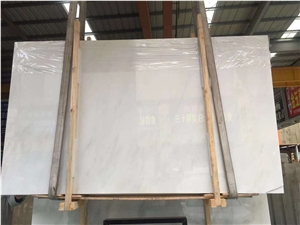 China White Premium Quality Polished Marble Slabs