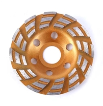 100MM Stone Diameter Diamond Grinding Wheel Turbo Cup Wheel