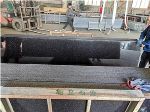 Black Galaxy  Granite  Wall  Slabs Natural  Stone