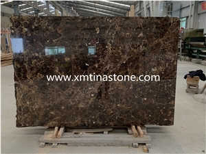 China Marble Dark Emperador Slab Tiles