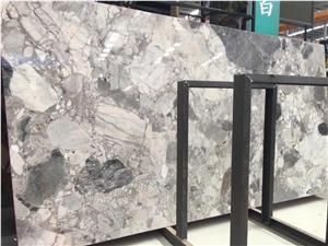 Da Vinci Grey  Marble Slabs Flooring Wall Tiles