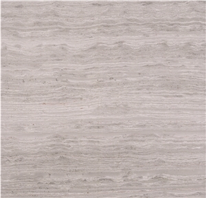 High Class White Wooden Grain Marble