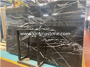 Hot Sale China Natural Marble Nero Marquina Wall Tiles