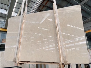 Natural Marble Cream Marfil Bathroom Slab