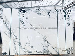 China Calacatta Eastern White Marble Slabs