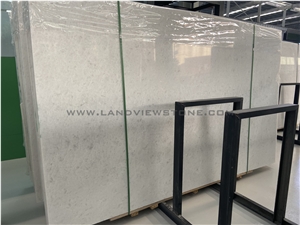 Polished Colombia Pure White Marble Slabs Tiles