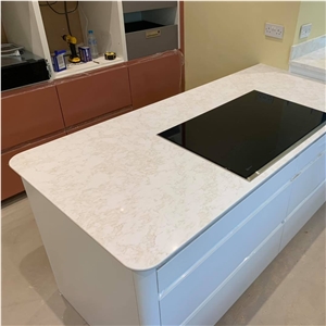 Carrara Venato Quartz Kitchen Countertop