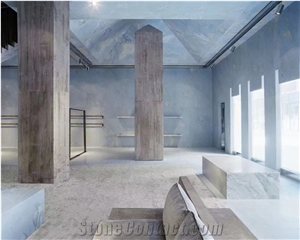 Brazil Azul Acquamarina Marble Blue For Living Room Design
