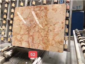 Feng Qiuhuang Phoenix Golden Marble Slab In China Market