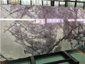 Incense Plum Marble Slabs Lilac Stone