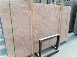 Iran Rose Cream Marble Slab Tile In China Stone Market