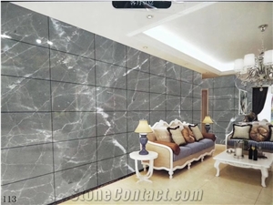 Italy Bardiglio Carrara Marble Grey Big Size Slabs Polished