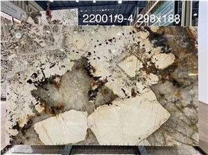 Patagonia Quartzite Beige Slabs, 1.8 Cm Polished