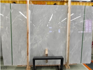 Turkey Armani Silver Marble Large Slabs For Living Room Use