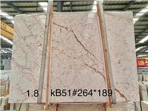 Turkey Ivory Red Marble Slab Wall Tile In China Stone Market