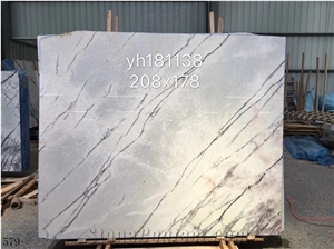 Turkey Milas Lilac Marble Rectangular Slabs For Kitchen Use