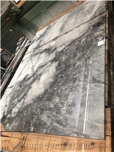 Winter River Snow Marble Polished 1.8Cm Thick Slabs