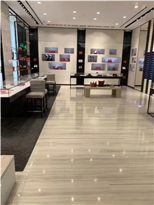 White Wooden Marble Tiles, White Marble Floor Tile