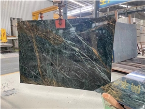 Prada Green Marble Slabs