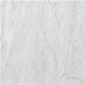 Turkish Carrara White Bookmatching Marble Slab