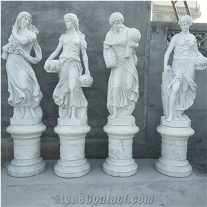 Best Hot Selling Stone Carving Angel Sculpture White Marble