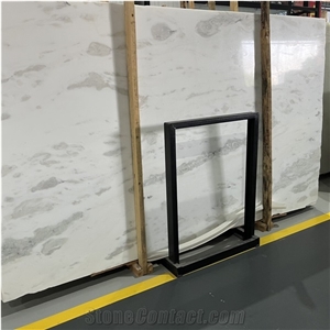 Factory Direct Bianco Rhino White Marble Slab Tile For Sales