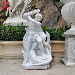 Life Size Marble Figure Sculpture Landscape Human Statue