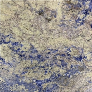 Polished Blue Sodalite Marble Slab Tile For  Background Wall
