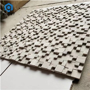 Sandstone Concave-Convex Mosaic For Exterior Wall