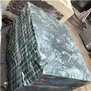 Verde Lapponia Green Quartzite Block Quarry Direct Sales