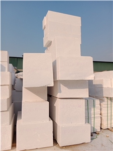 Hot Cheap Pure Natural White Viet Nam Marble Blocks